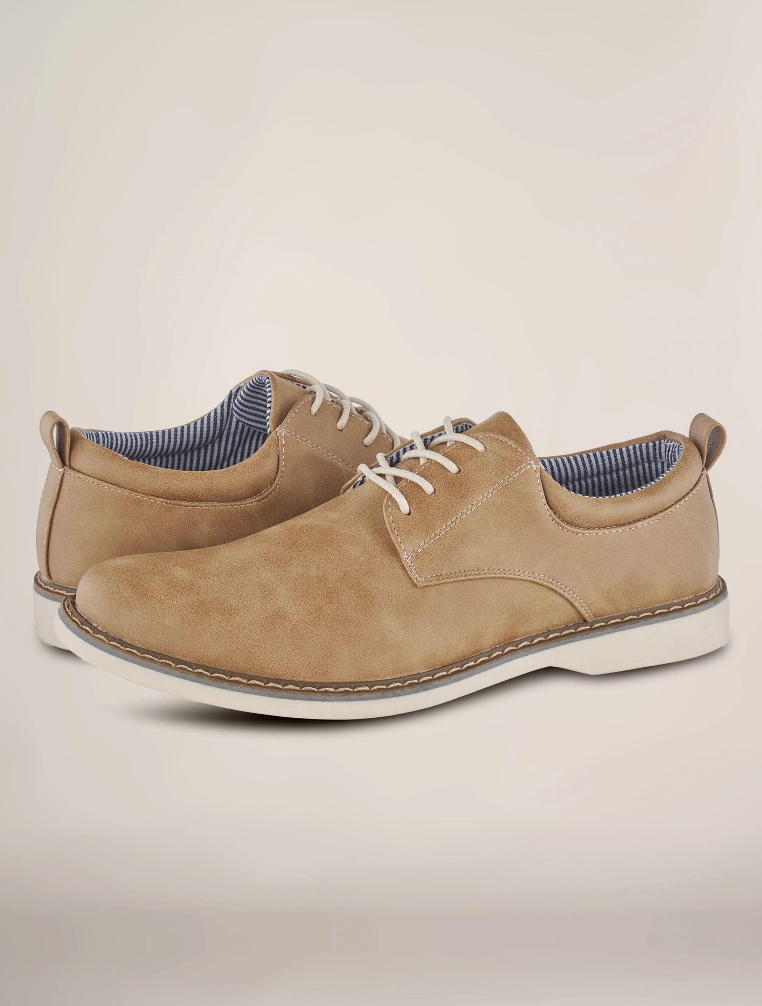 Men's Plain Toe Oxford Shoes