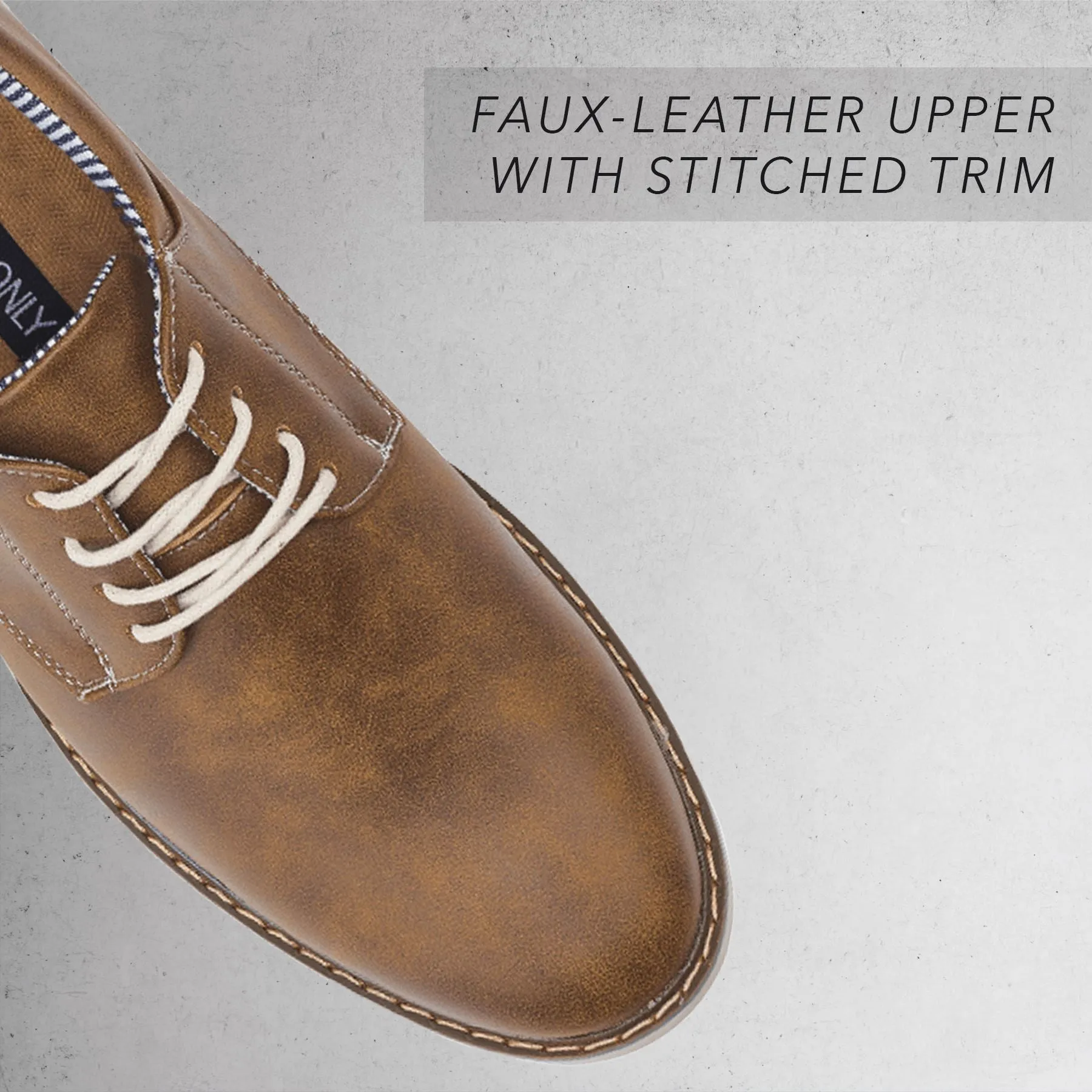 Men's Plain Toe Oxford Shoes