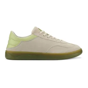 Men's Punini Suede Sneakers In Bone/sprout