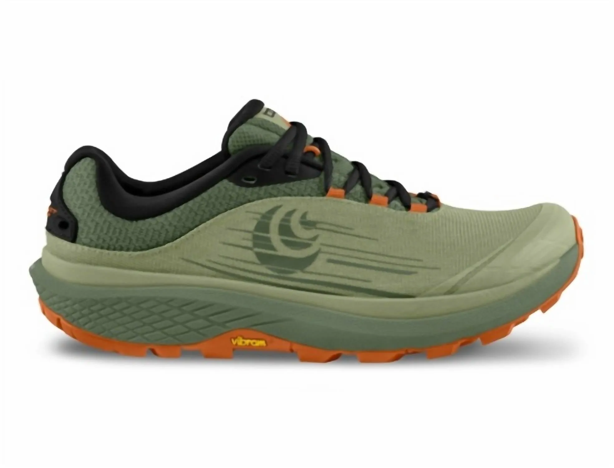 Men's Pursuit Trail Running Shoes In Olive/clay