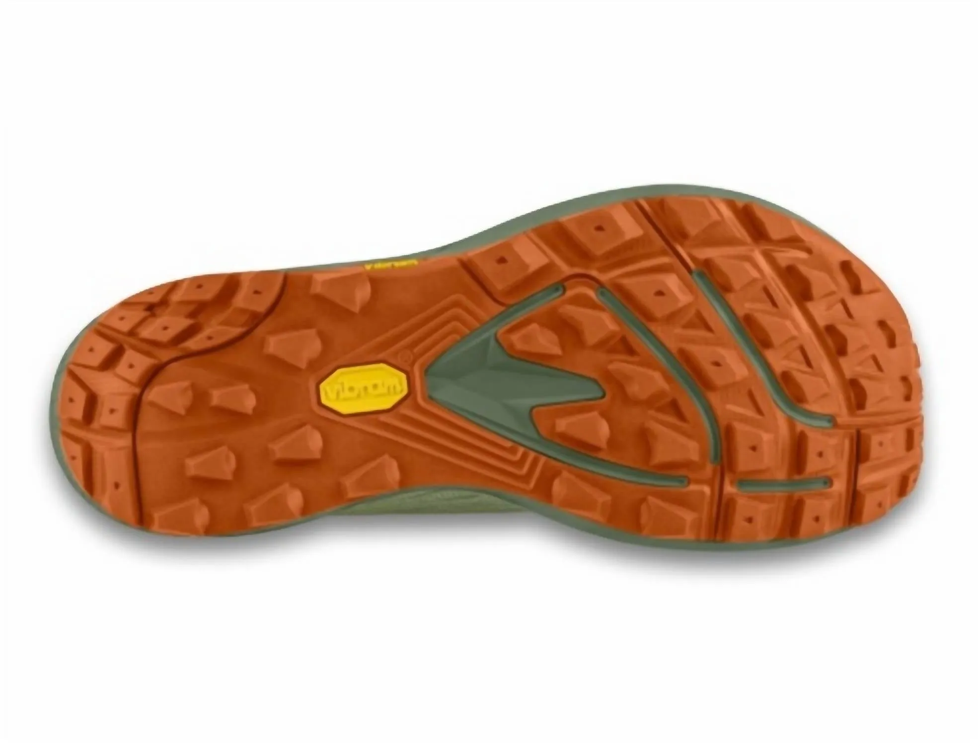 Men's Pursuit Trail Running Shoes In Olive/clay
