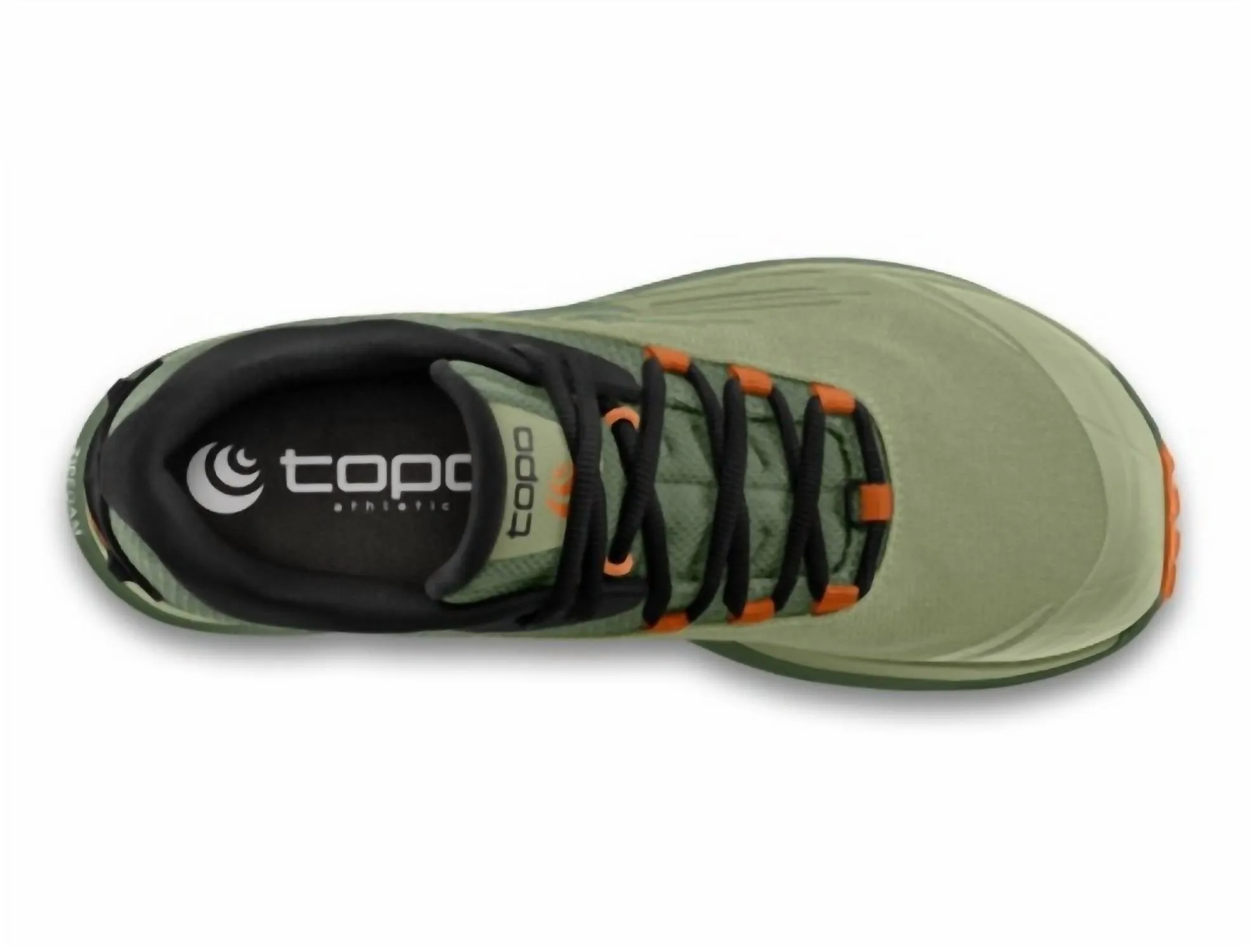 Men's Pursuit Trail Running Shoes In Olive/clay