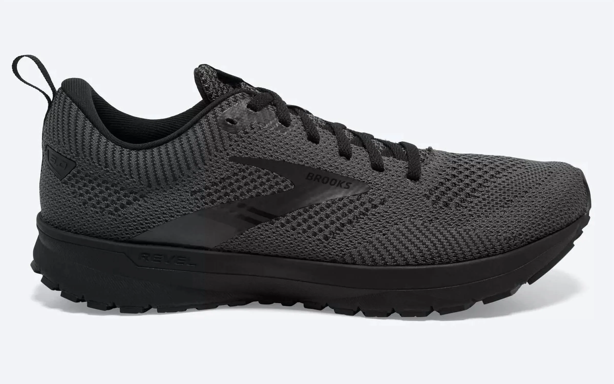 Men's Revel 5 Running Shoe In Black/ebony