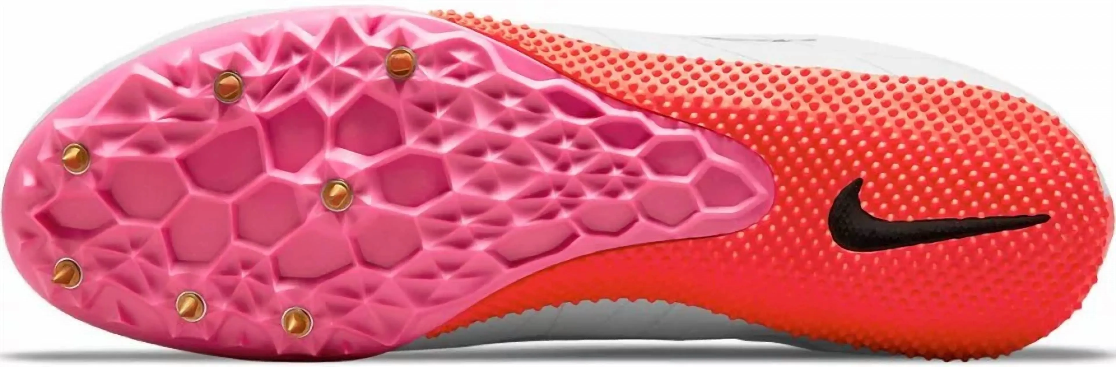 Men's Rival S 9 Track Shoes Spikes In White