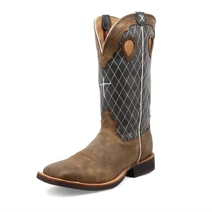 Men's Ruff Stock Boots In Bomber/blue