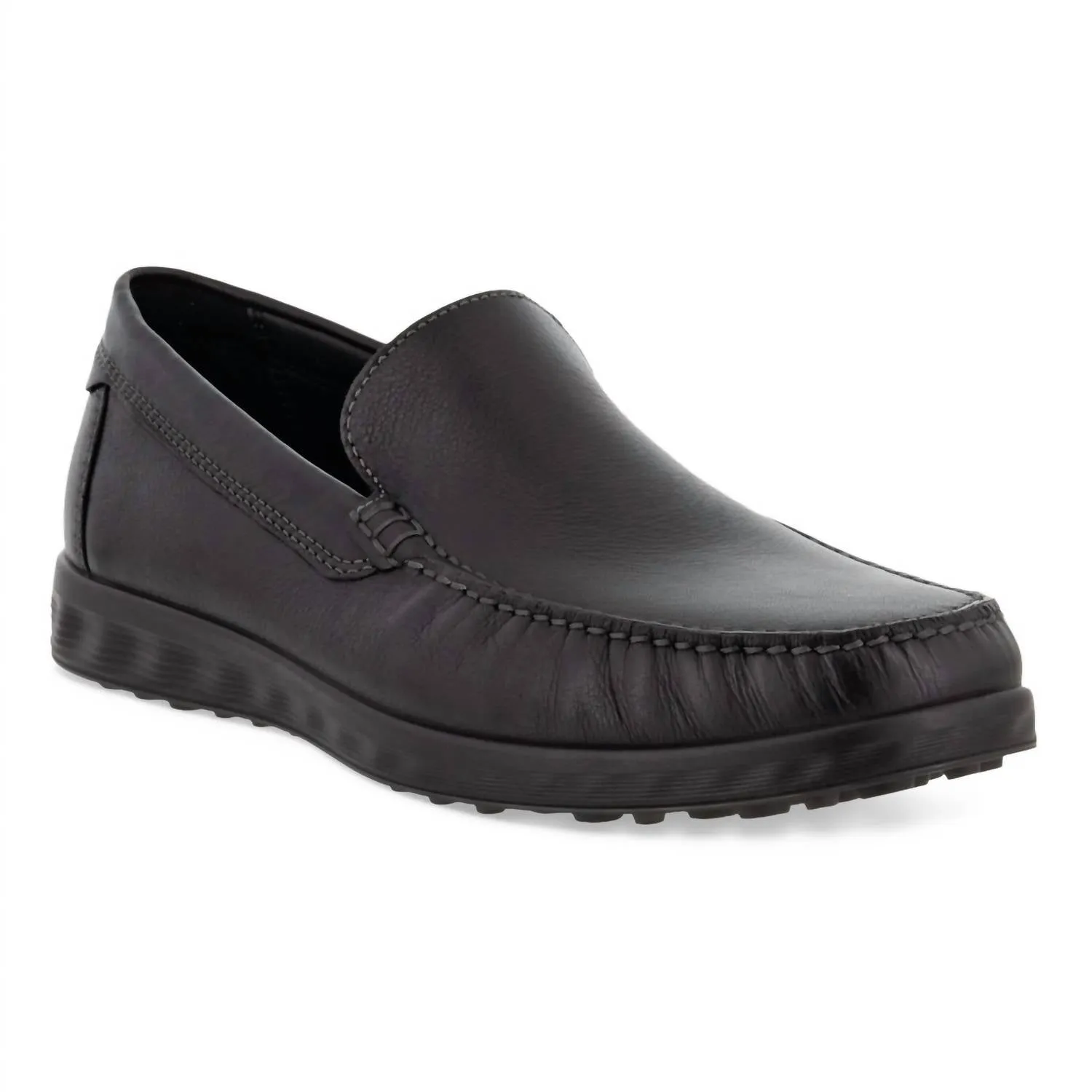 Men's S Lite Moc Leather Moccasin In Black