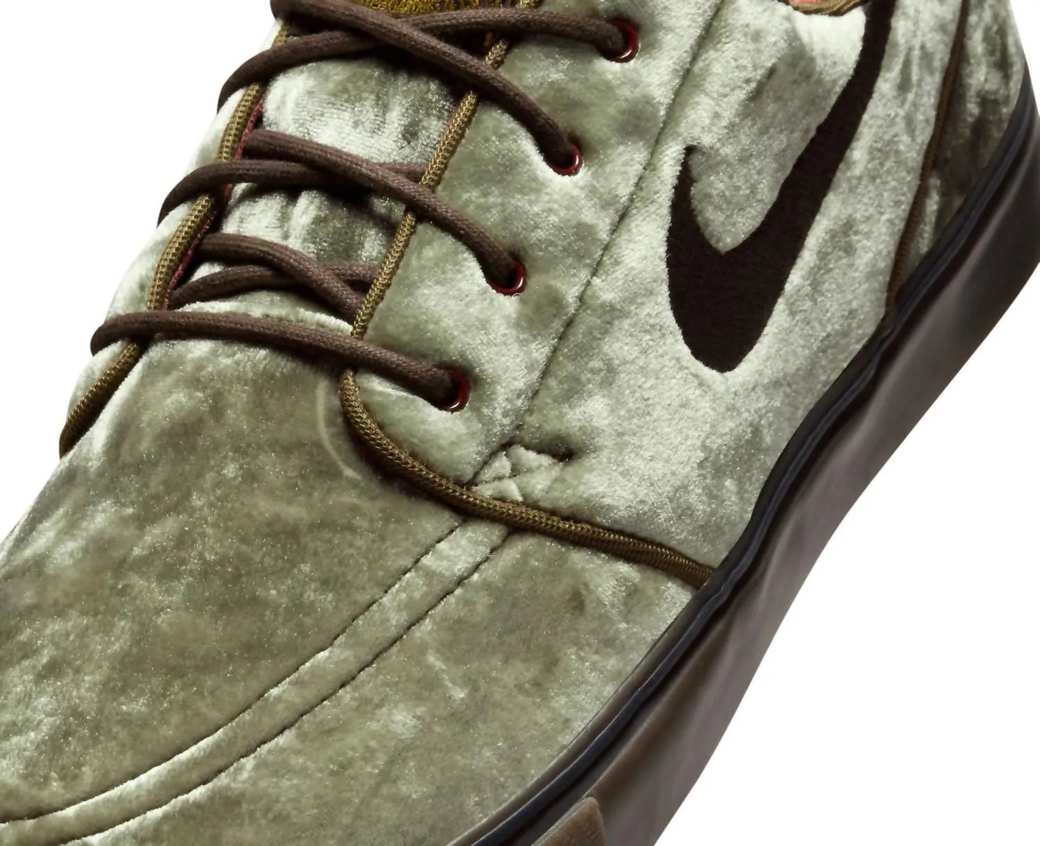 Men's Sb Zoom Janoski Og  Se Sneakers In Medium Olive/velvet Brown-Baroque Brown