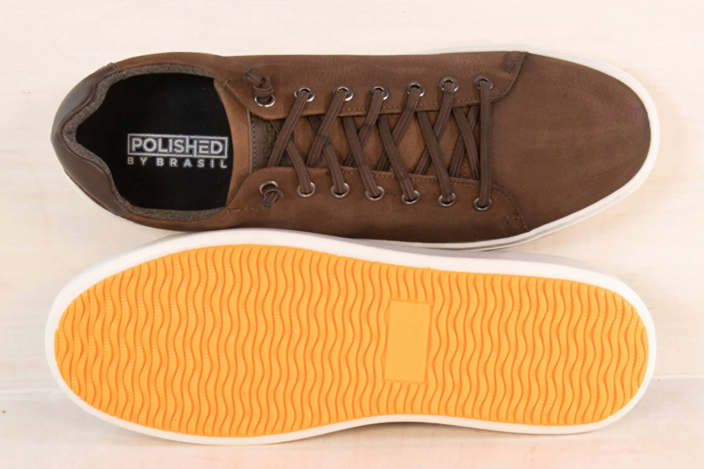 Men's Sea Island Sneaker In Chocolate