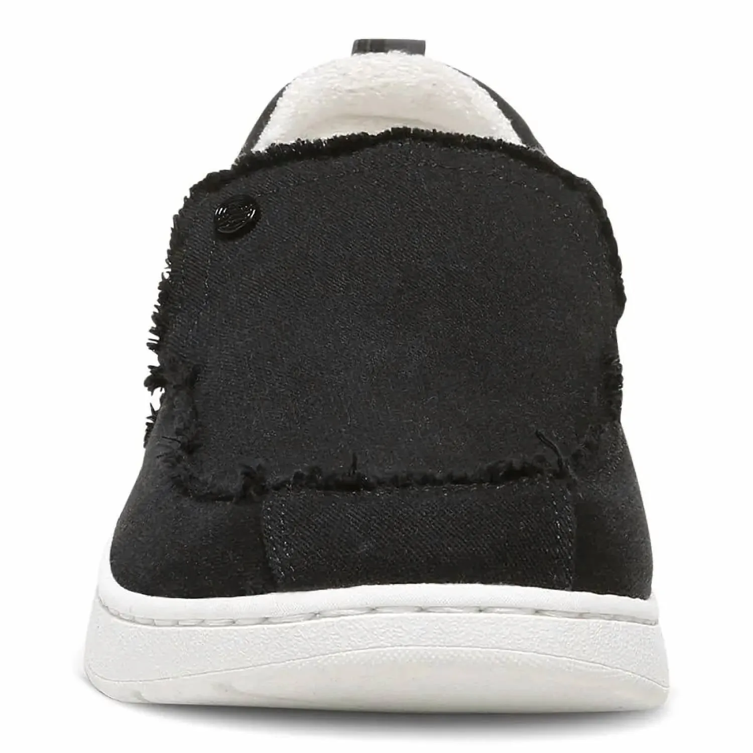 Men's Seaview Canvas Slip-On Shoes In Black