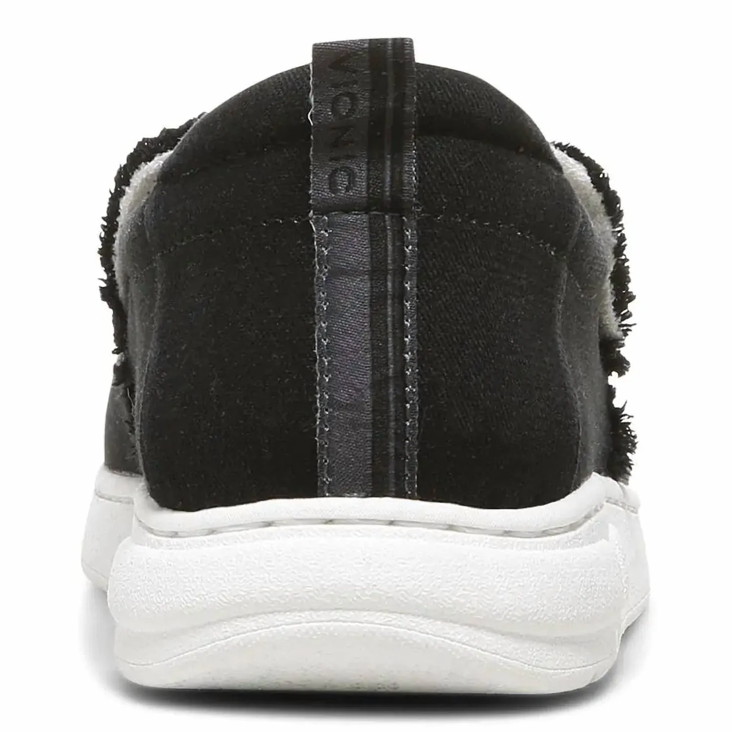 Men's Seaview Canvas Slip-On Shoes In Black