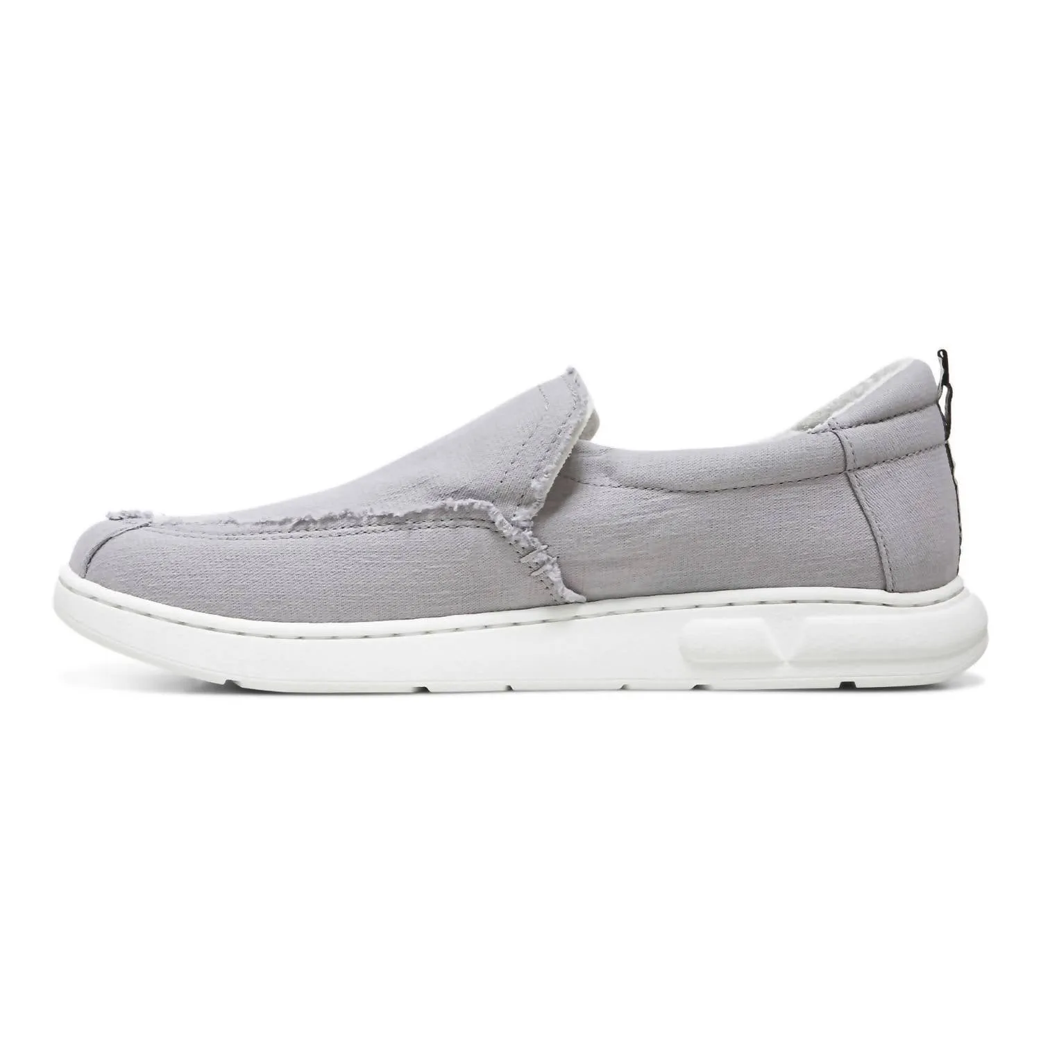 Men's Seaview Canvas Slip-On Shoes In Gray