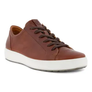 Men's Soft 7 City Leather Sneaker In Cognac