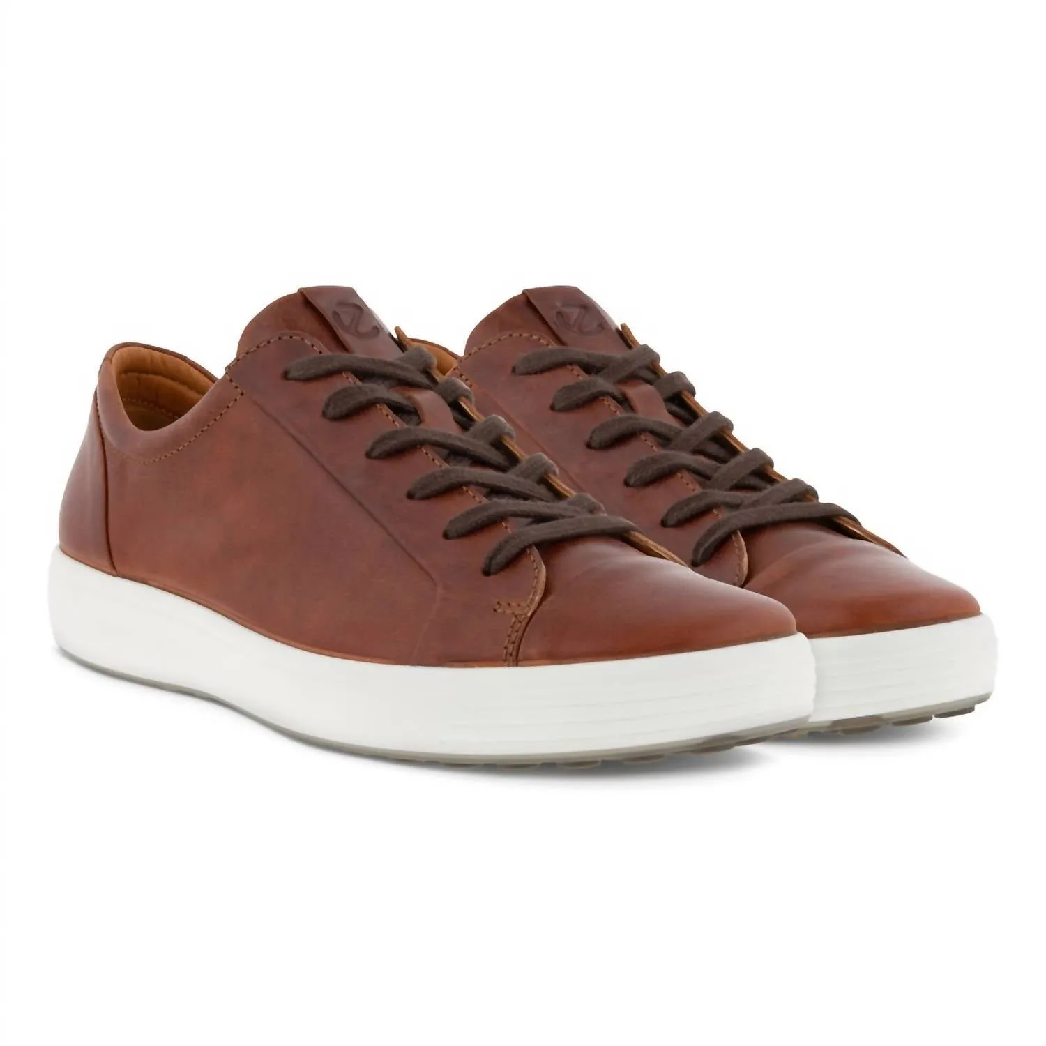 Men's Soft 7 City Leather Sneaker In Cognac