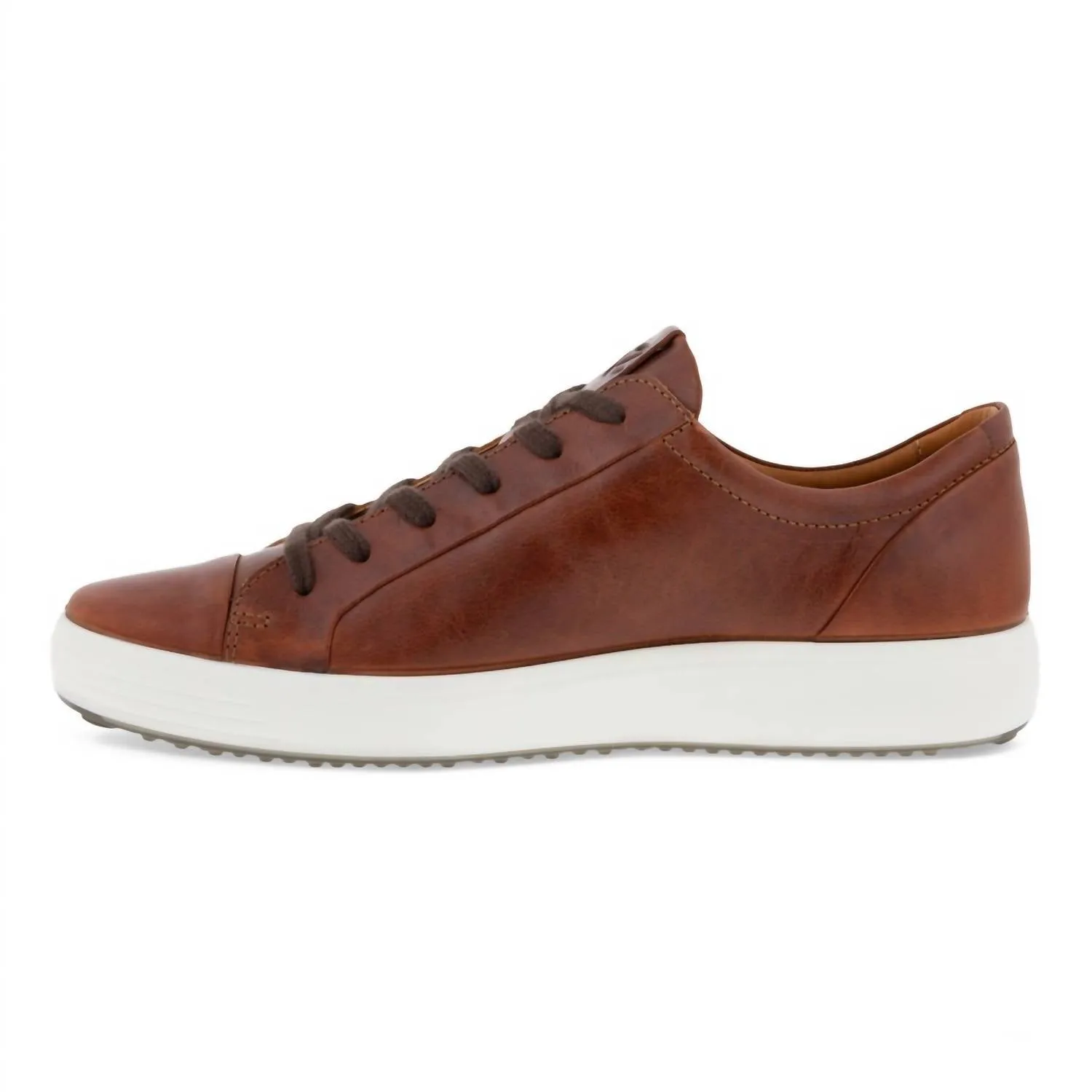 Men's Soft 7 City Leather Sneaker In Cognac