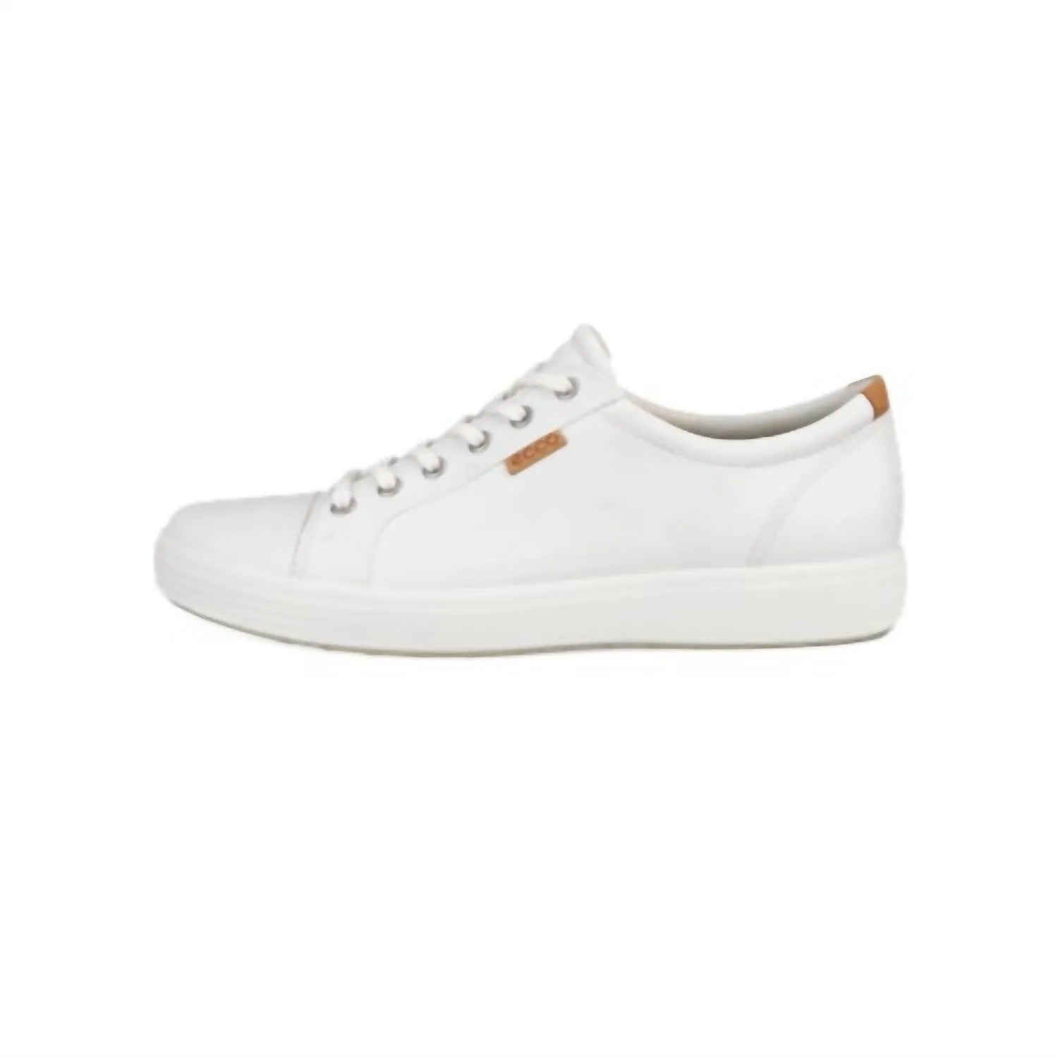 Men's Soft 7 Leather Sneaker In White