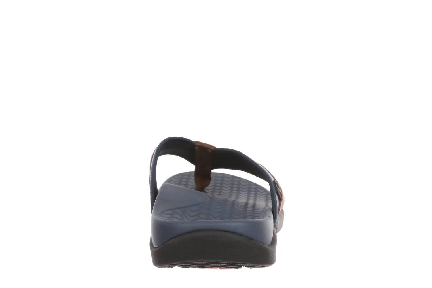 Men's Tide Ii Toe Post Sandal In In Navy Brown