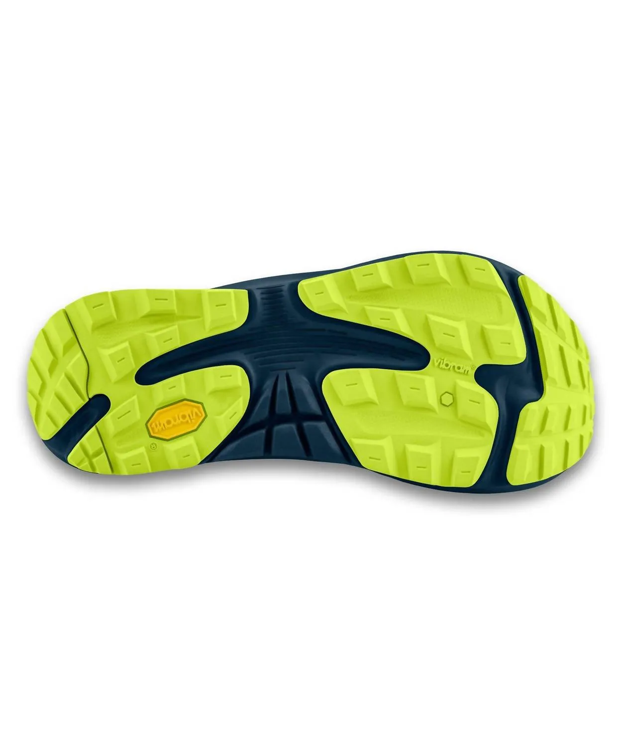 Men's Ultraventure 3 Cushioned Trail Running Shoes In Blue/lime