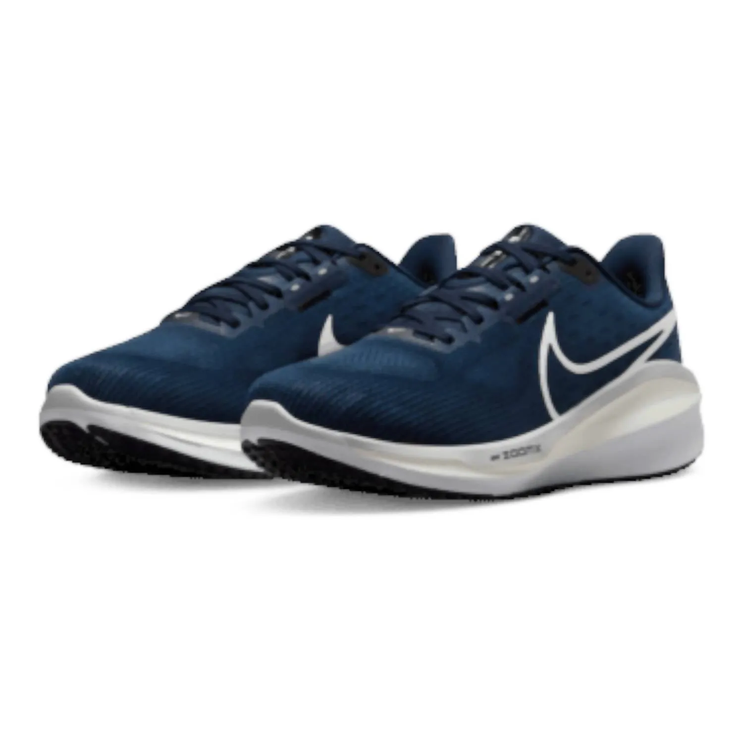 Men's Vomero 17 Shoes In Midnight Navy/black/racer Blue/pure Platinum