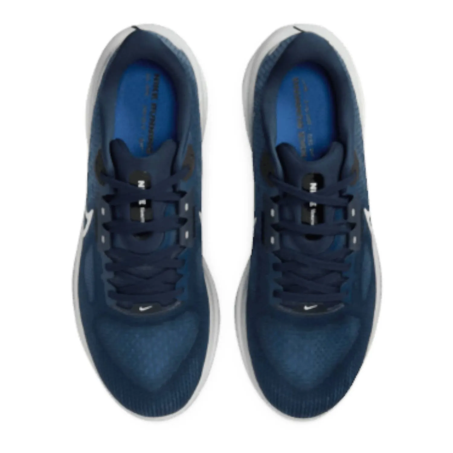 Men's Vomero 17 Shoes In Midnight Navy/black/racer Blue/pure Platinum