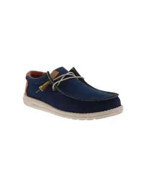 Men's Wally Workwear Shoe In Blue