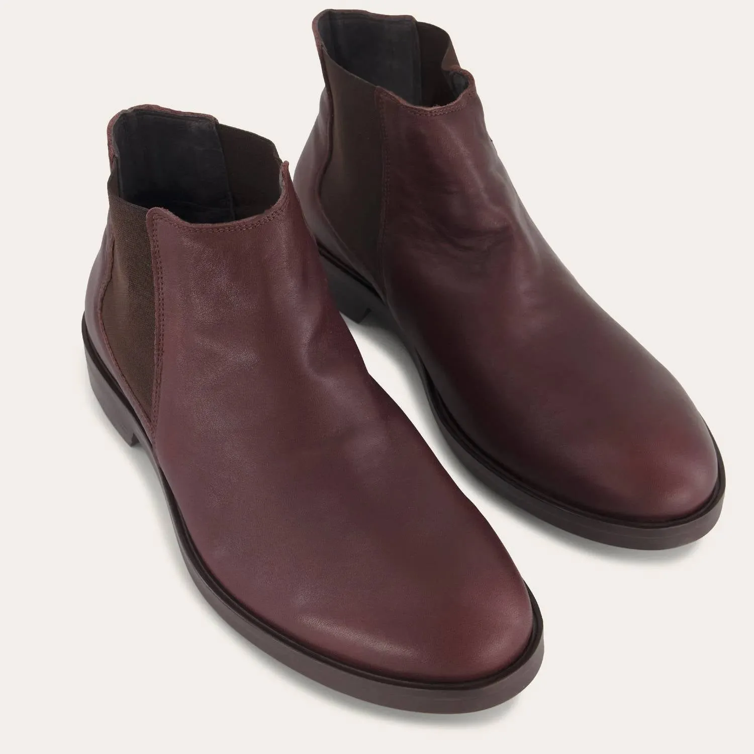 Men's Washington Chelsea Boots In Cordovan Leather