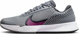Men's Zoom Vapor Pro 2 Hard Court Tennis Shoes In Smoke Grey/dark Smoke Grey/black/sangria