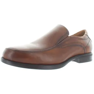 Midtown Moc Mens Leather Slip On Loafers