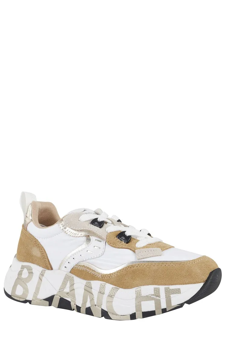 Modern Leather And Suede Sneakers
