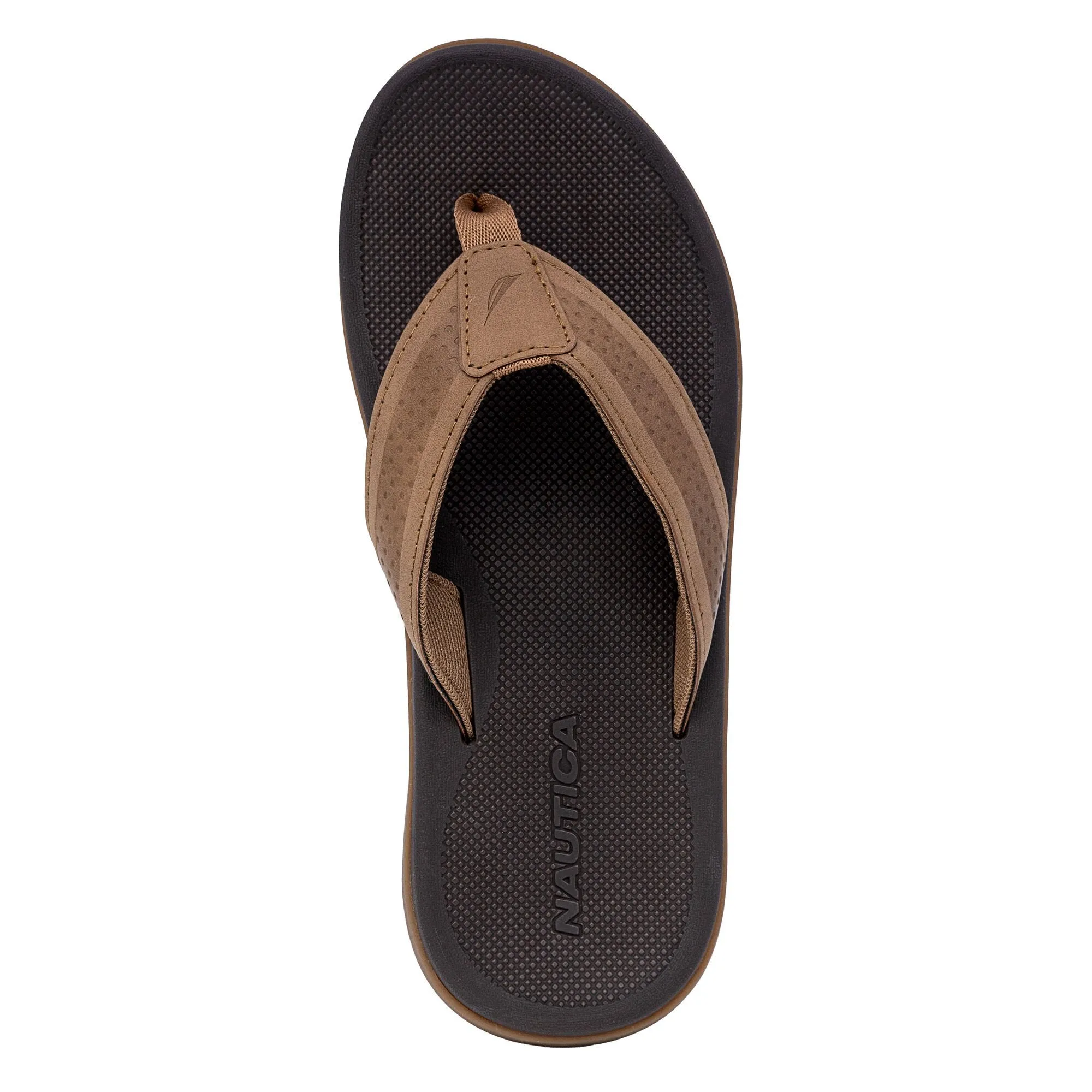 Nautica Mens Brand Icon Flip-Flop
