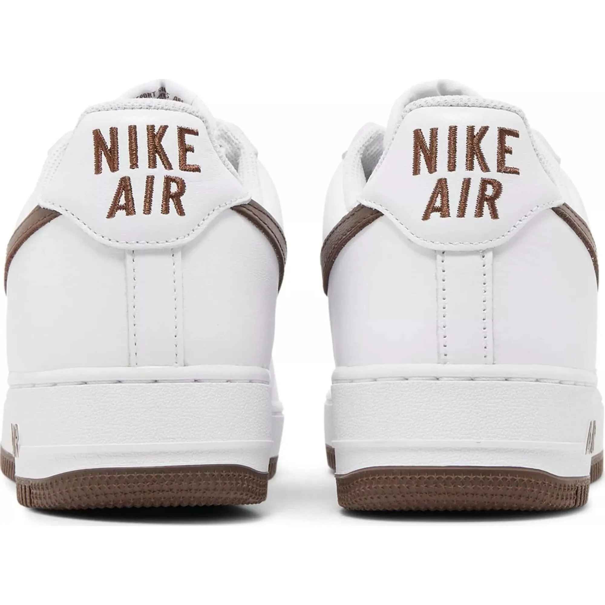 Nike Air Force 1 Low Retro White/Chocolate-Metallic Gold  DM0576-100 Men's