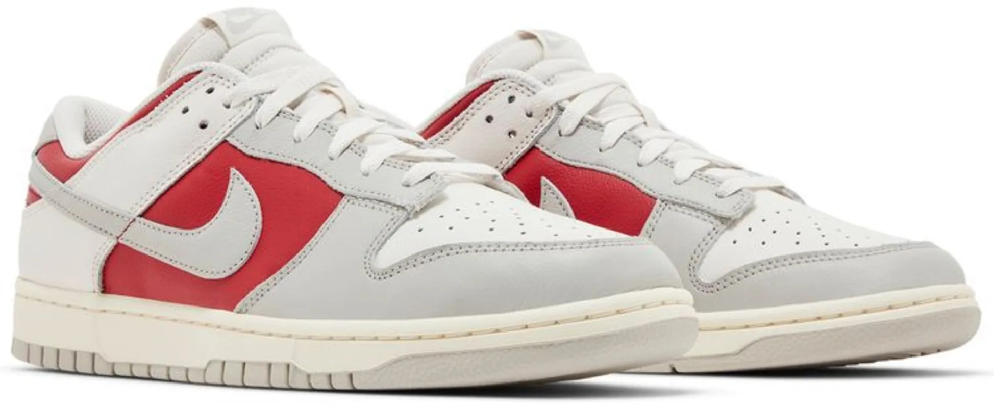 Nike Dunk Low Light Iron Ore Gym Red