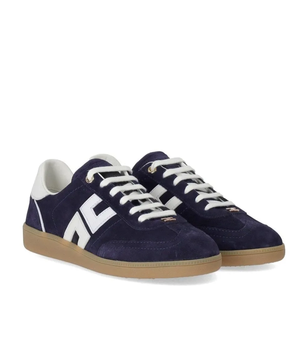 Oltremare Avorio Sneaker With Logo