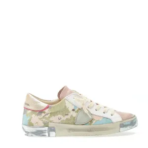 Paris Camouflage Pink And Blue