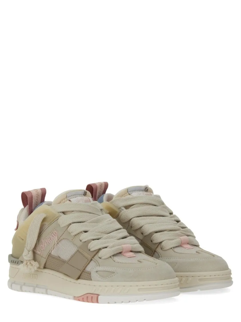 Patchwork Area" Sneakers