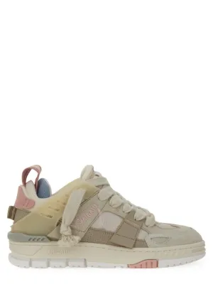 Patchwork Area" Sneakers