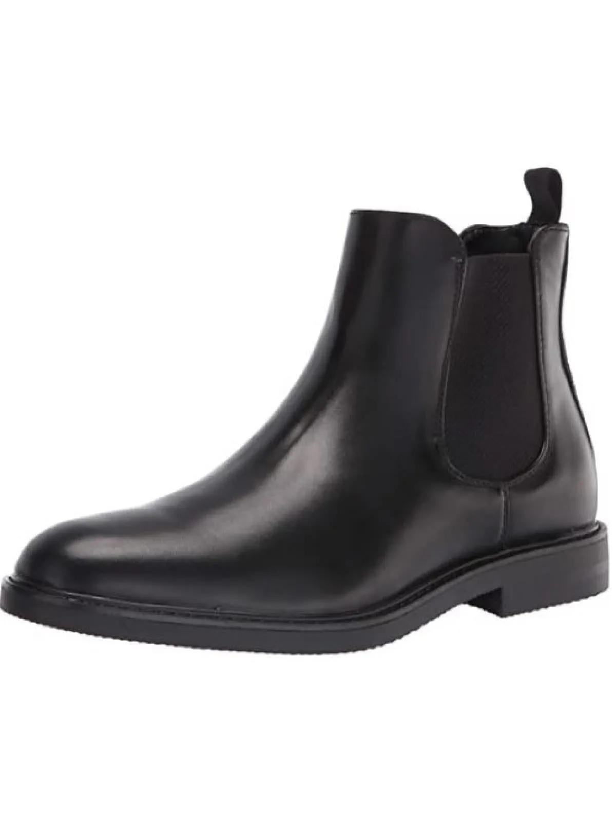 Peyton Mens Faux Leather Padded Insole Chelsea Boots