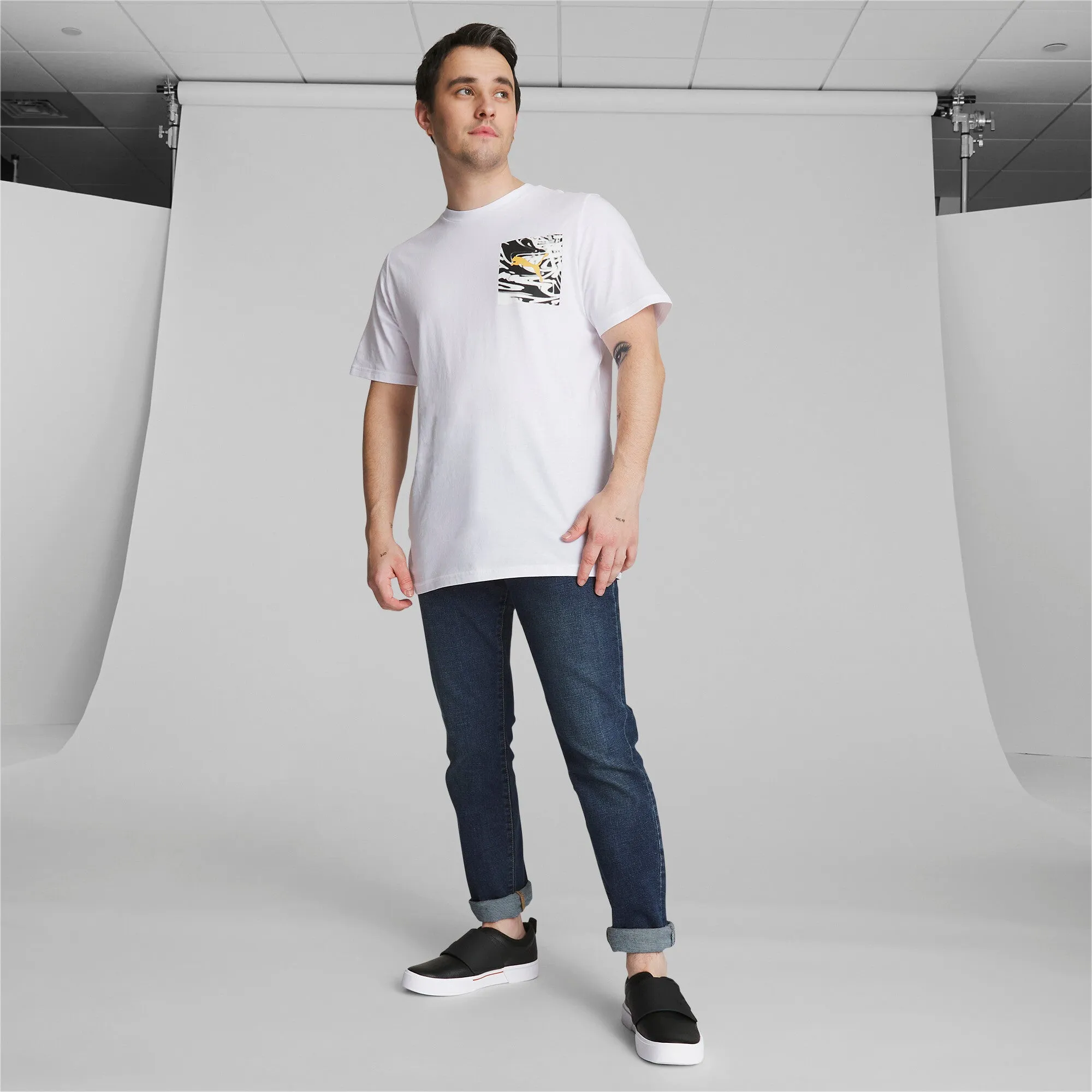 PUMA Men's El Rey II SlipOn Perf L