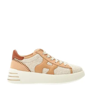 Rebel In Raffia Beibe Nubuck Leather