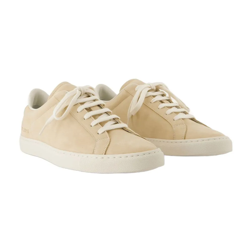 Retro Nubuck Sneakers - Leather