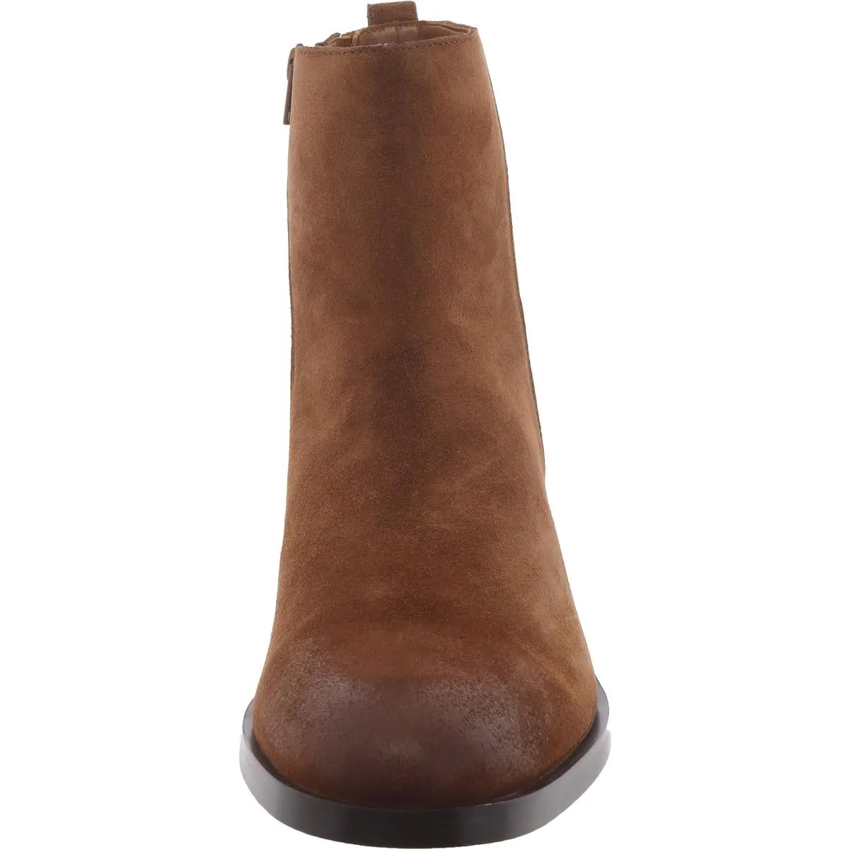 Richie Mens Suede Block Heel Chelsea Boots