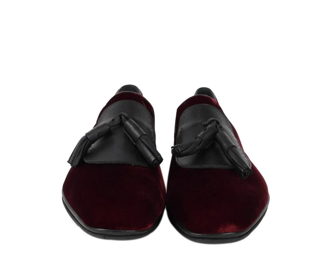 Salvatore Ferragamo Men's Velvet Tassel Loafer