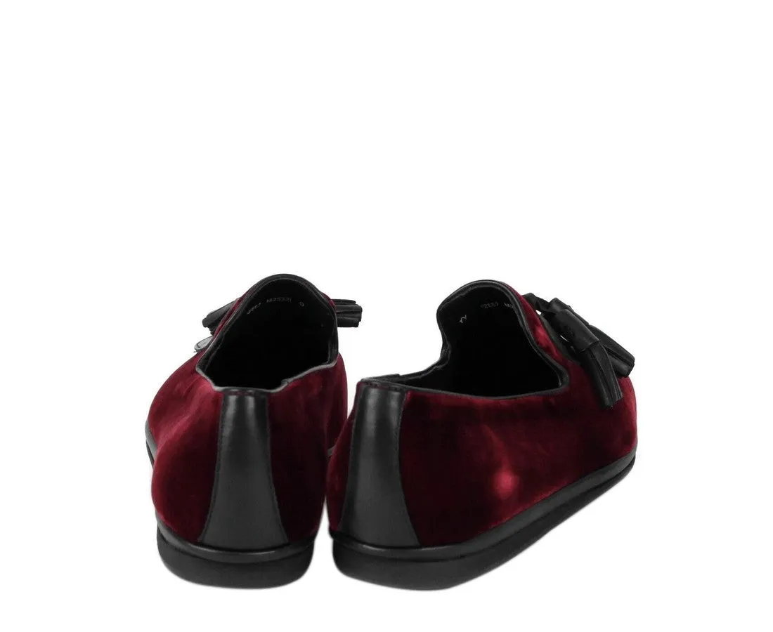 Salvatore Ferragamo Men's Velvet Tassel Loafer