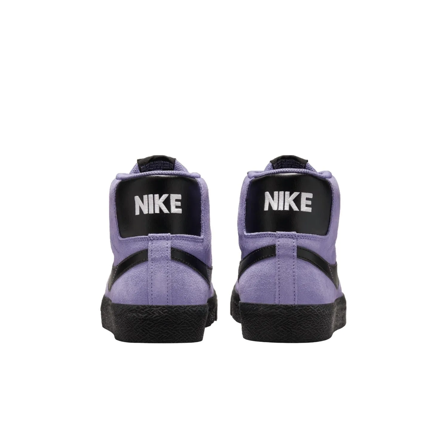 Sb Zoom Blazer Mid Skate Shoes In Dusty Amethyst