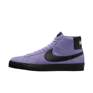 Sb Zoom Blazer Mid Skate Shoes In Dusty Amethyst