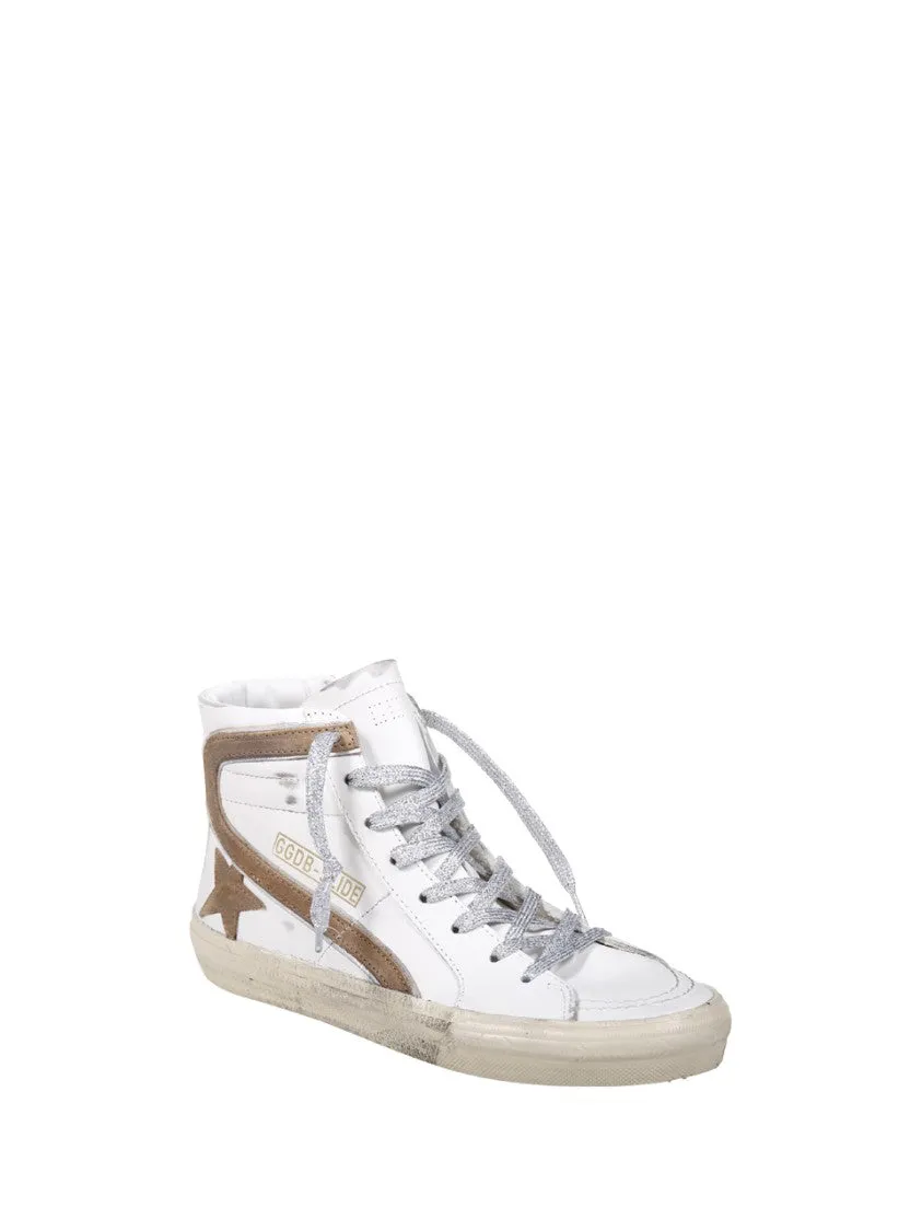 Slide Classic Leather Upper And List Suede Star
