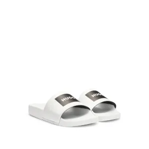 Slides with logo strap