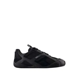 Sneakers - Leather - Black