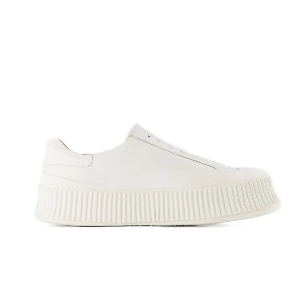 Sneakers - Leather - White