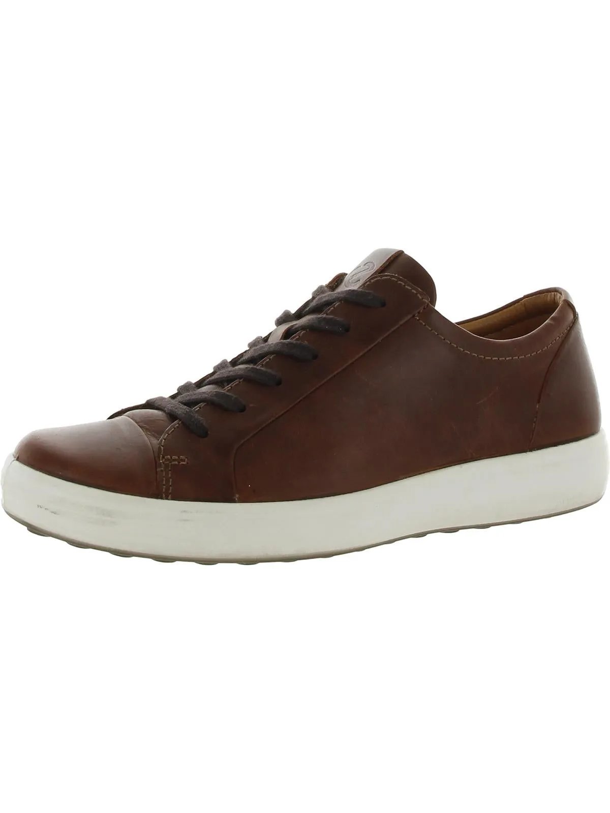 Soft Mens Leather Lifestyle Athletic and Training Shoes