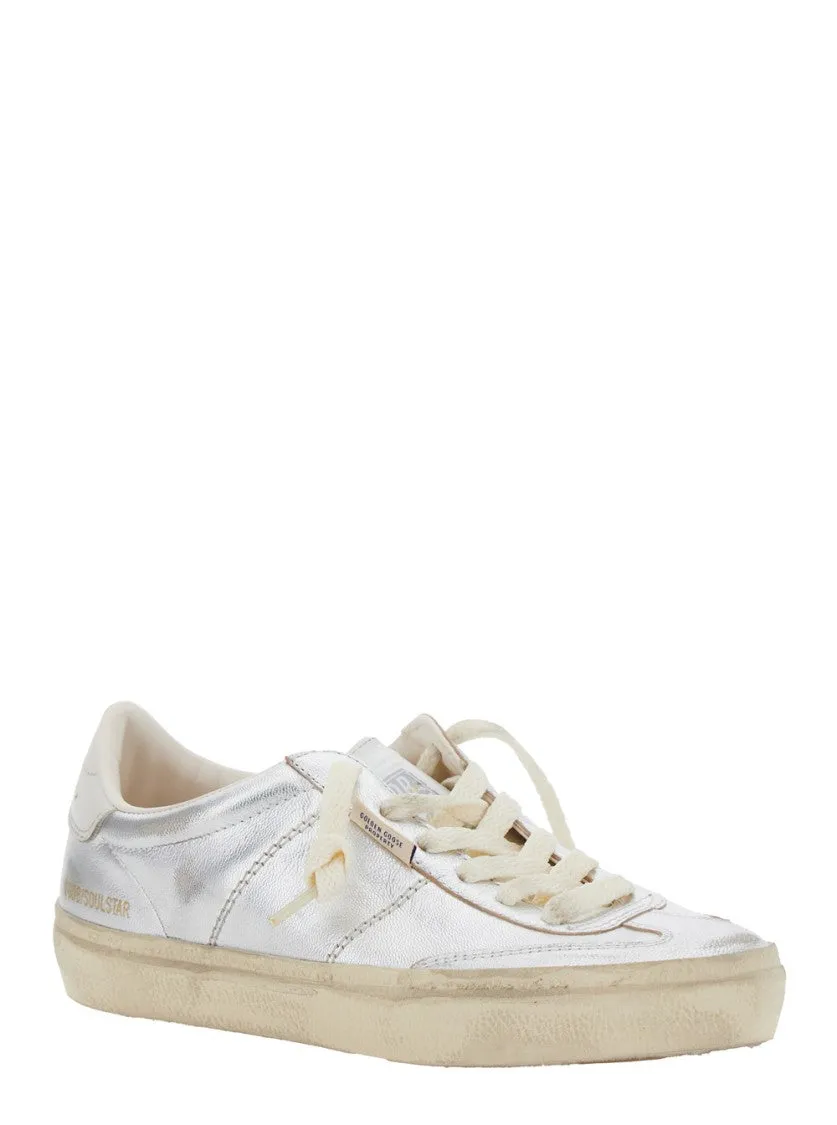 Soulstar' Silver Low Top Sneakers